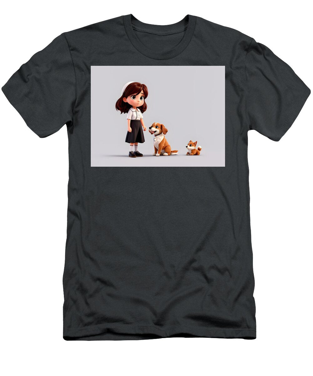2 Modern Car At the Beach George Mdivanian T-Shirt