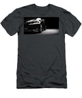 2 New Black Metallic Sedan Car in Spotlight Modern Desing Brandless Michal Bednarek T-Shirt