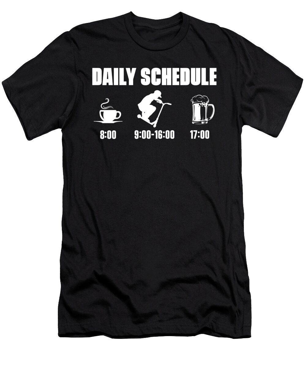 2 Scooter Bike Scoot Moped Jonathan Kraske T-Shirt
