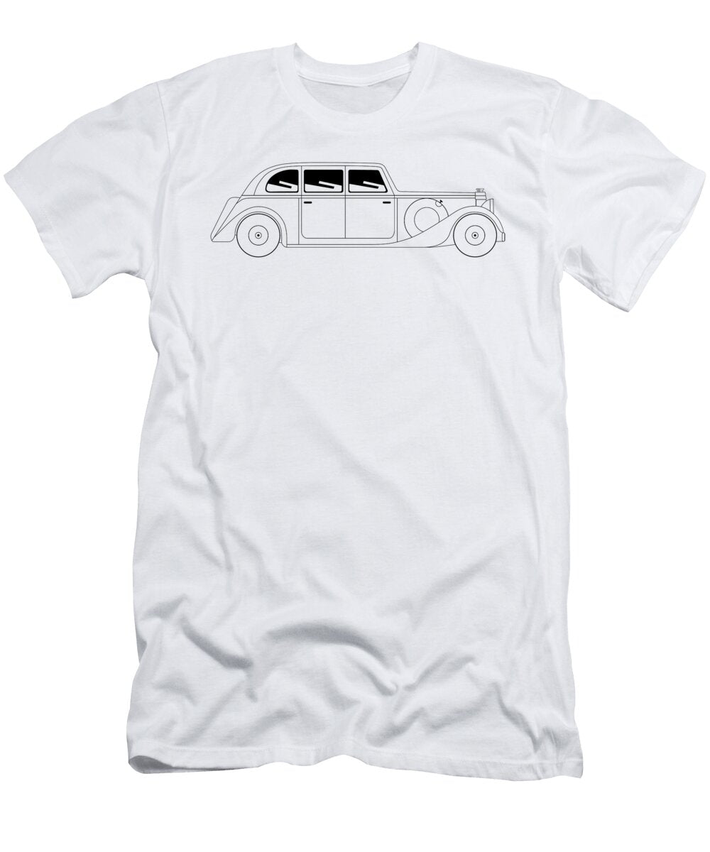 2 Sedan Vintage Model of Car Michal Boubin T-Shirt