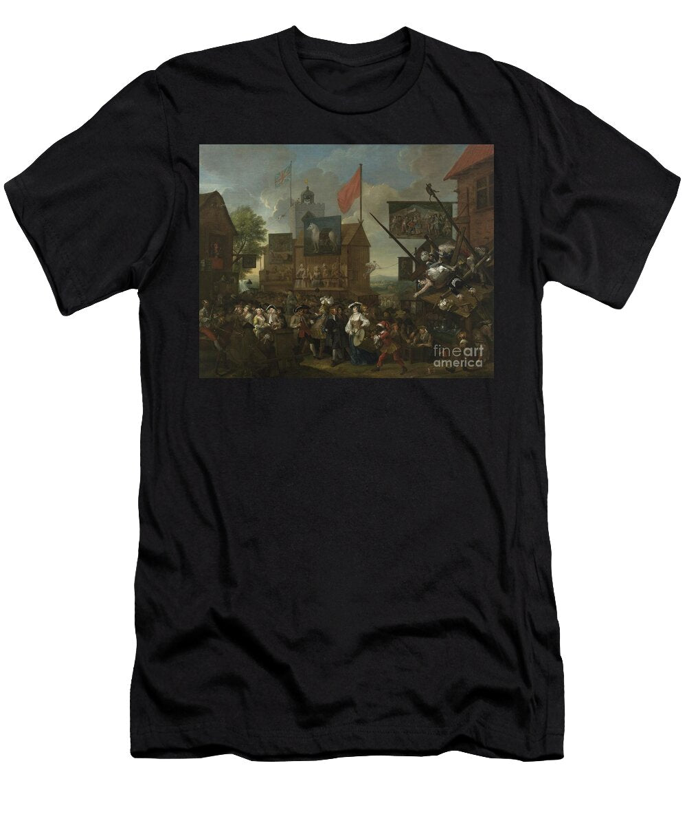 2 Southwark Fair 1733 William Hogarth T-Shirt