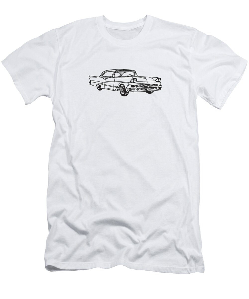 2 Striped Cadillac Csa Images T-Shirt