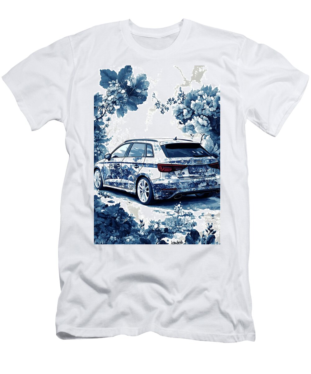 2 the German Hatchback Audi A3 Rhys Jacobson T-Shirt