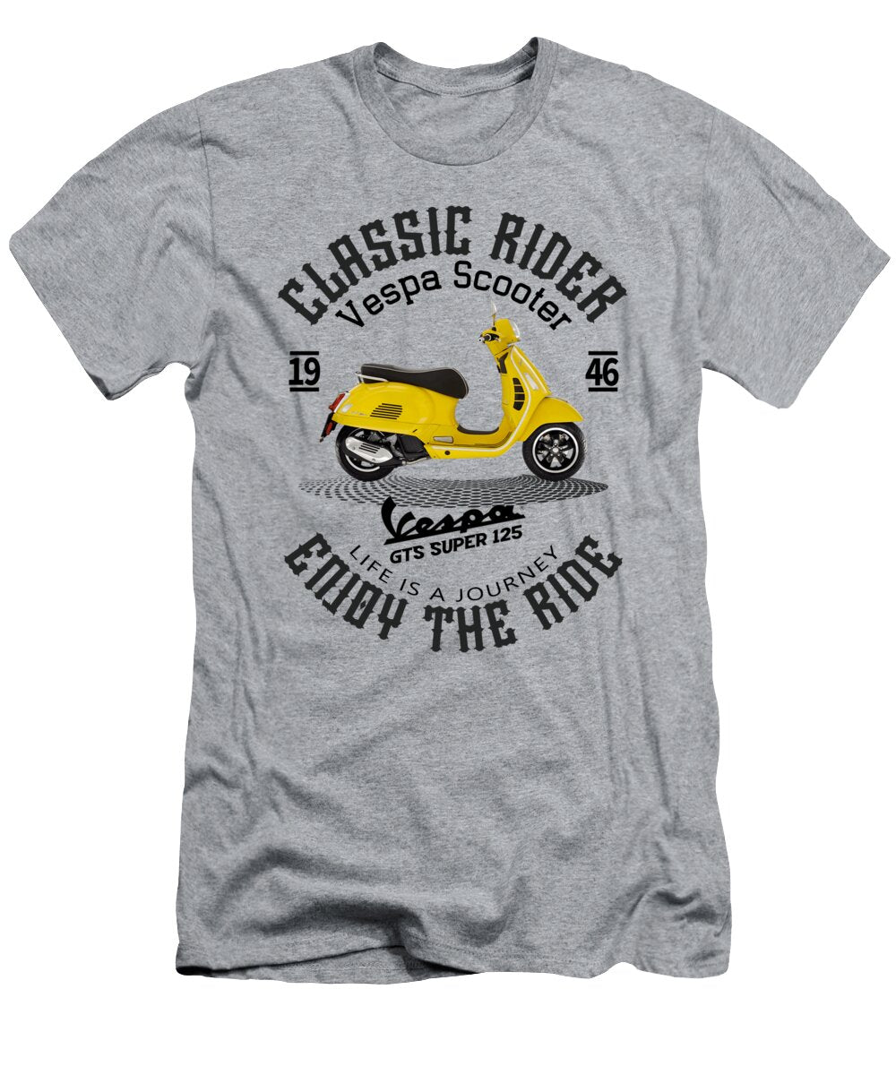 2 Vespa Gts Super 125 Ramkumar Gr T-Shirt