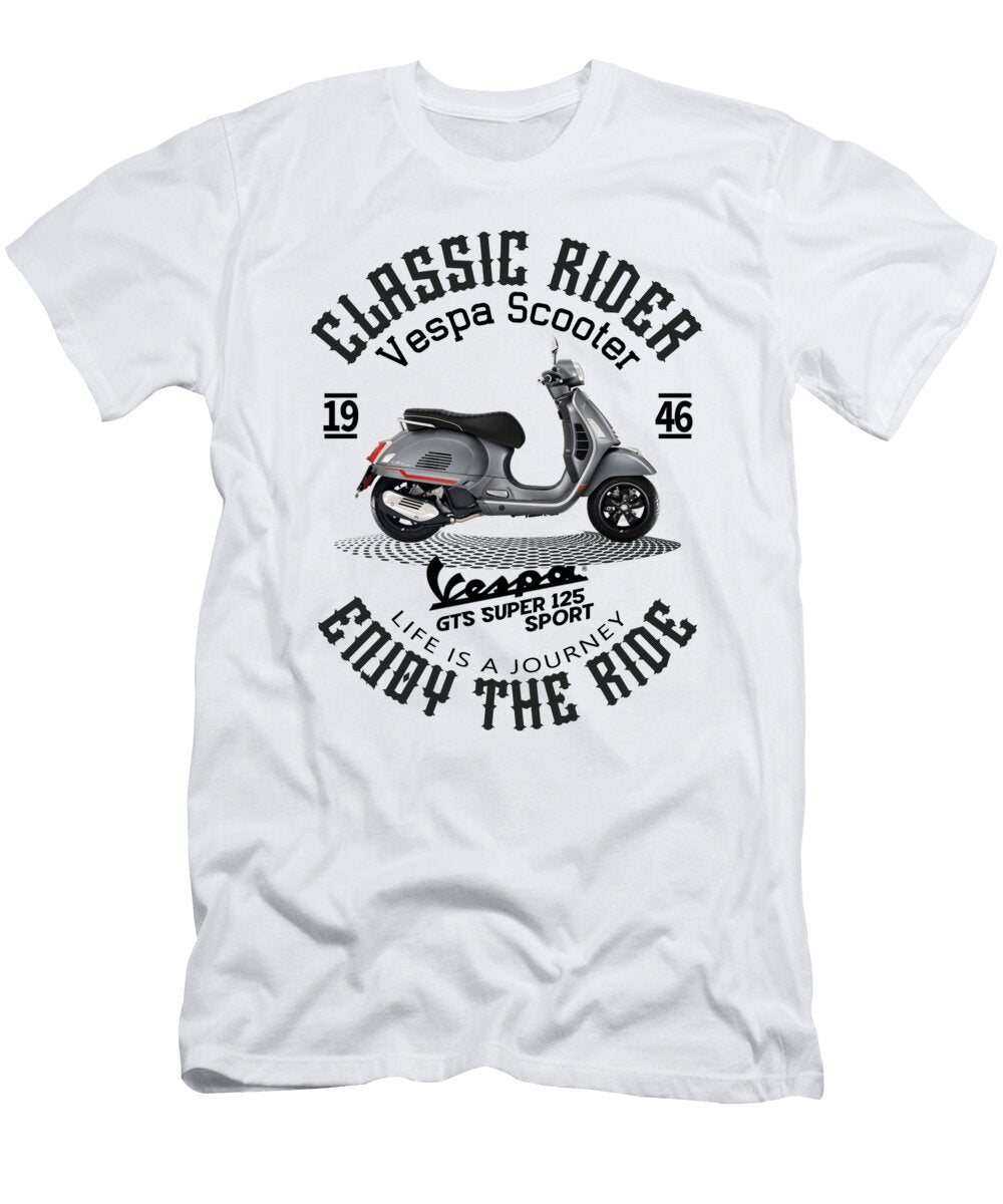 2 Vespa Gts Super 125 Sport Ramkumar Gr T-Shirt