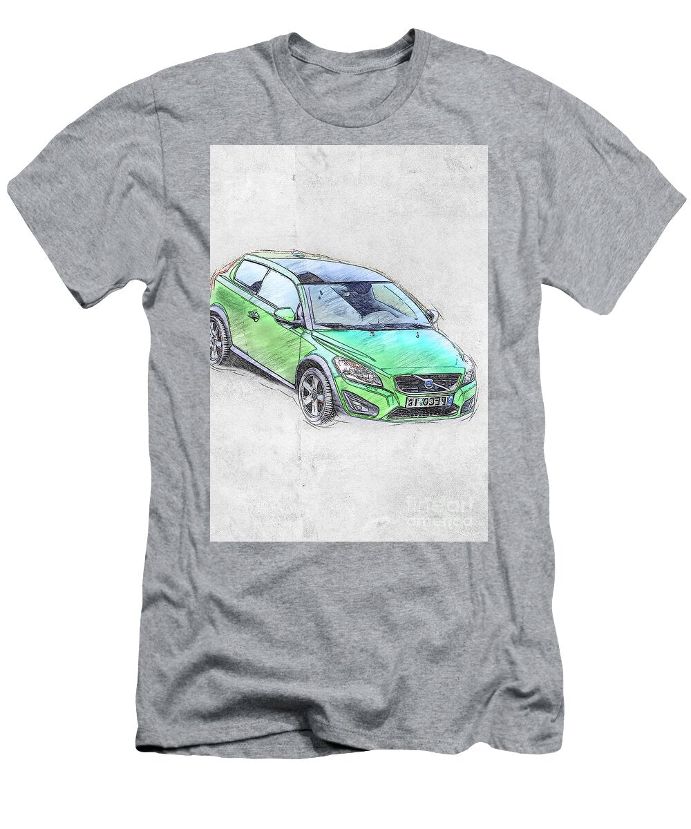 2 Volvo C30 Volvo Hatchback Green Ola Kunde T-Shirt