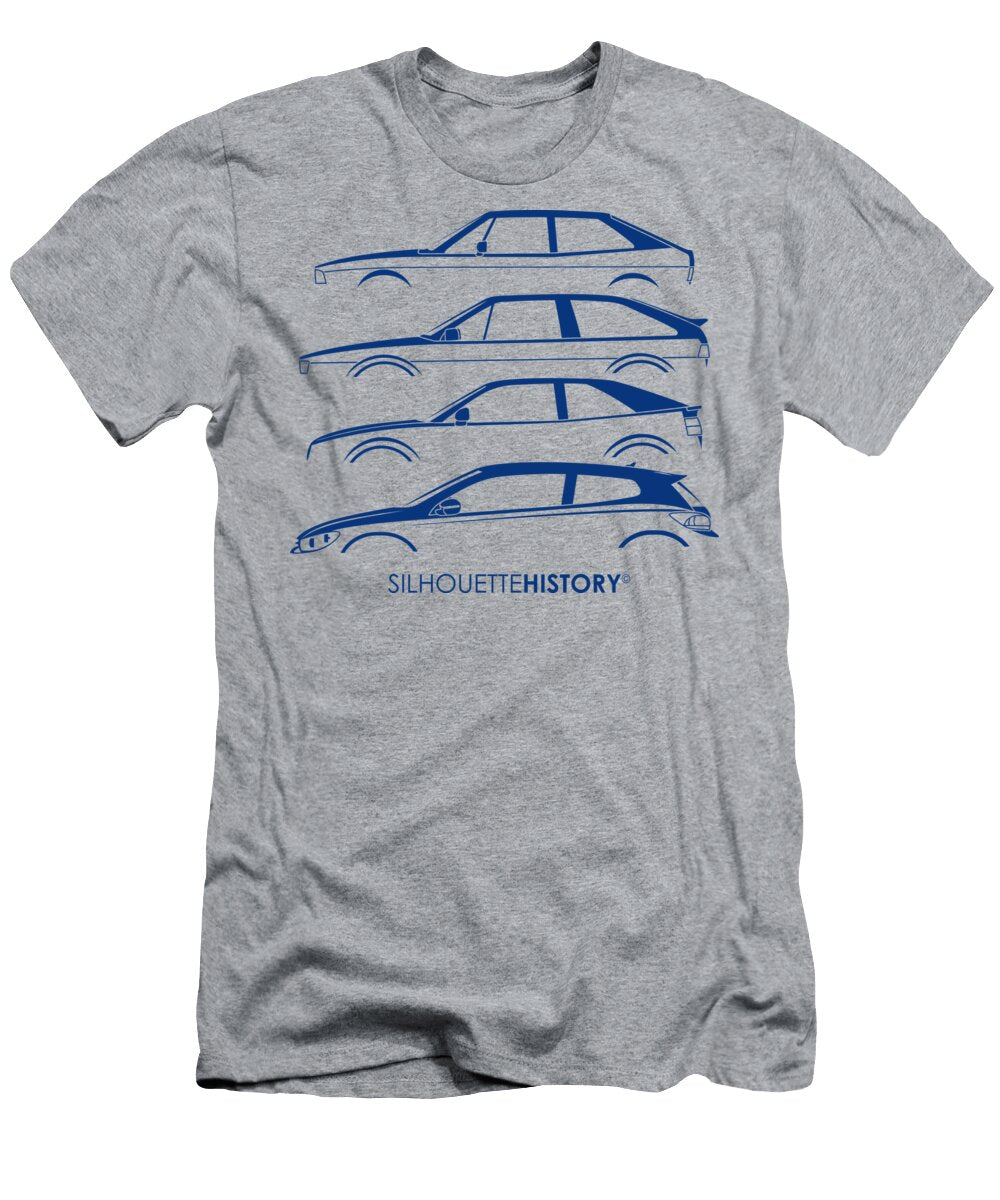 2 Wolfsburger Coupe Silhouettehistory Gabor Vida T-Shirt