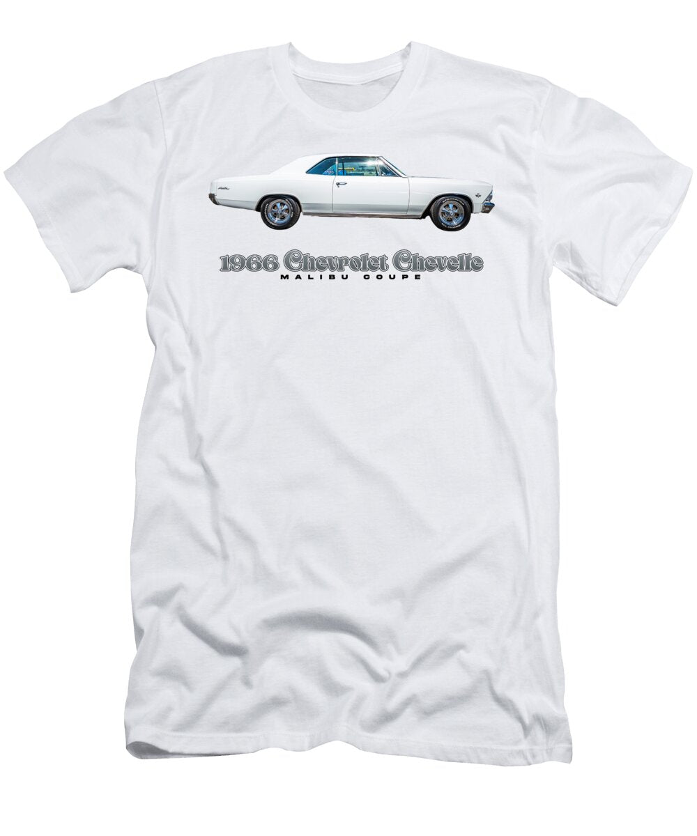 20 1966 Chevrolet Chevelle Malibu Coupe Gestalt Imagery T-Shirt
