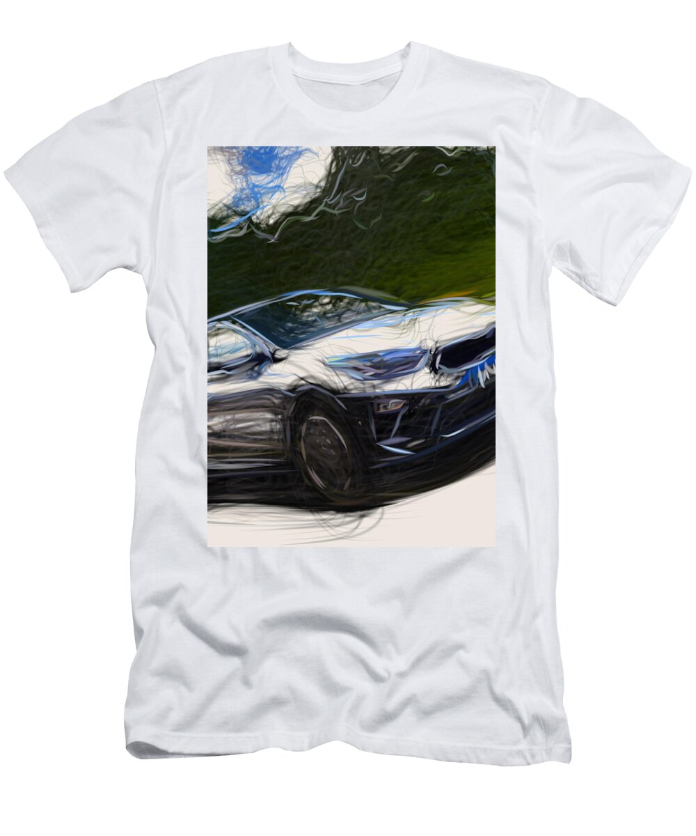 20 Kia Ceed Hatchback Drawing Carstoon Concept T-Shirt