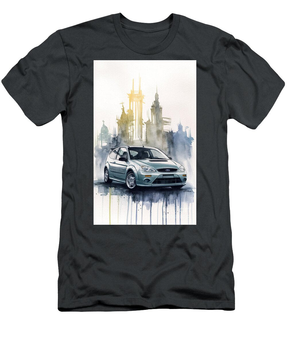 2002 Ford Focus Rs Urban Scene Armand Hermann T-Shirt