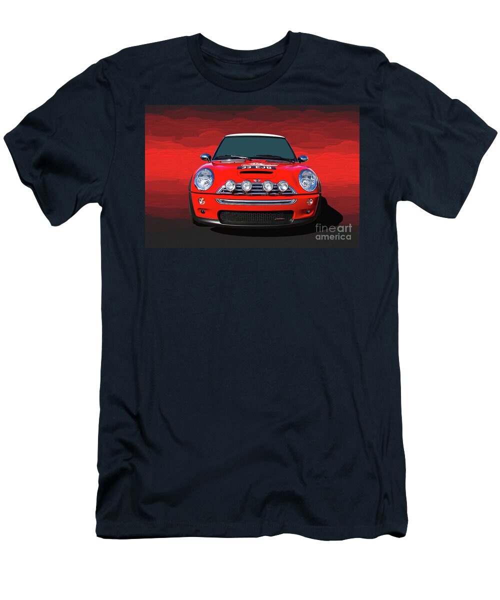 2004 Mini Cooper Nick Gray T-Shirt