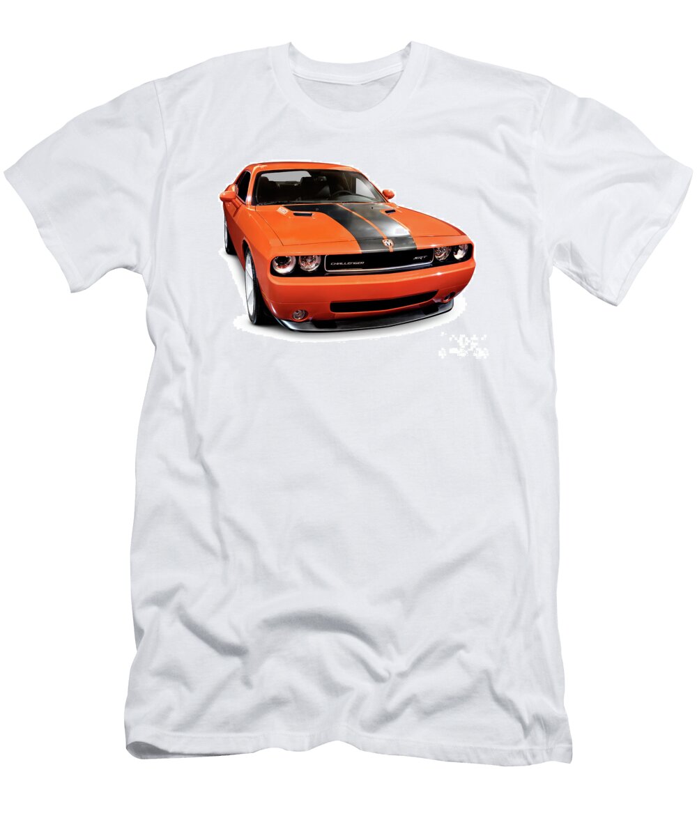 2008 Dodge Challenger Srt Muscle Car Oleksiy Maksymenko T-Shirt