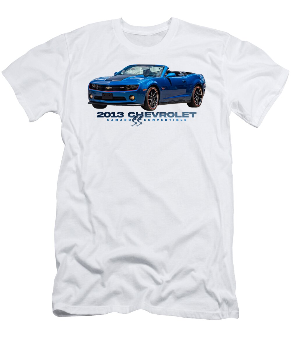 2013 Chevrolet Camaro Ss Convertible Gestalt Imagery T-Shirt