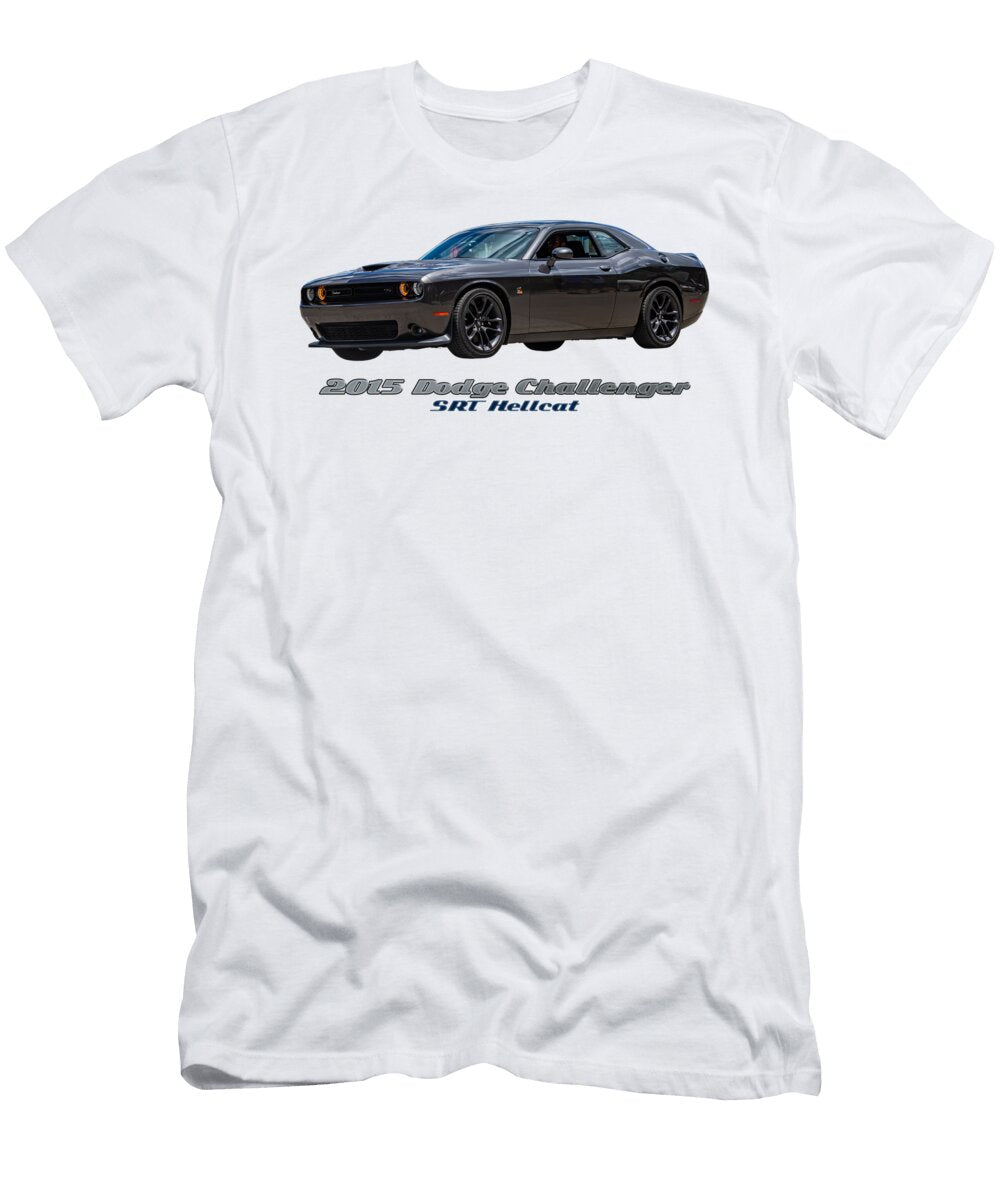 2015 Dodge Challenger Srt Hellcat Gestalt Imagery T-Shirt