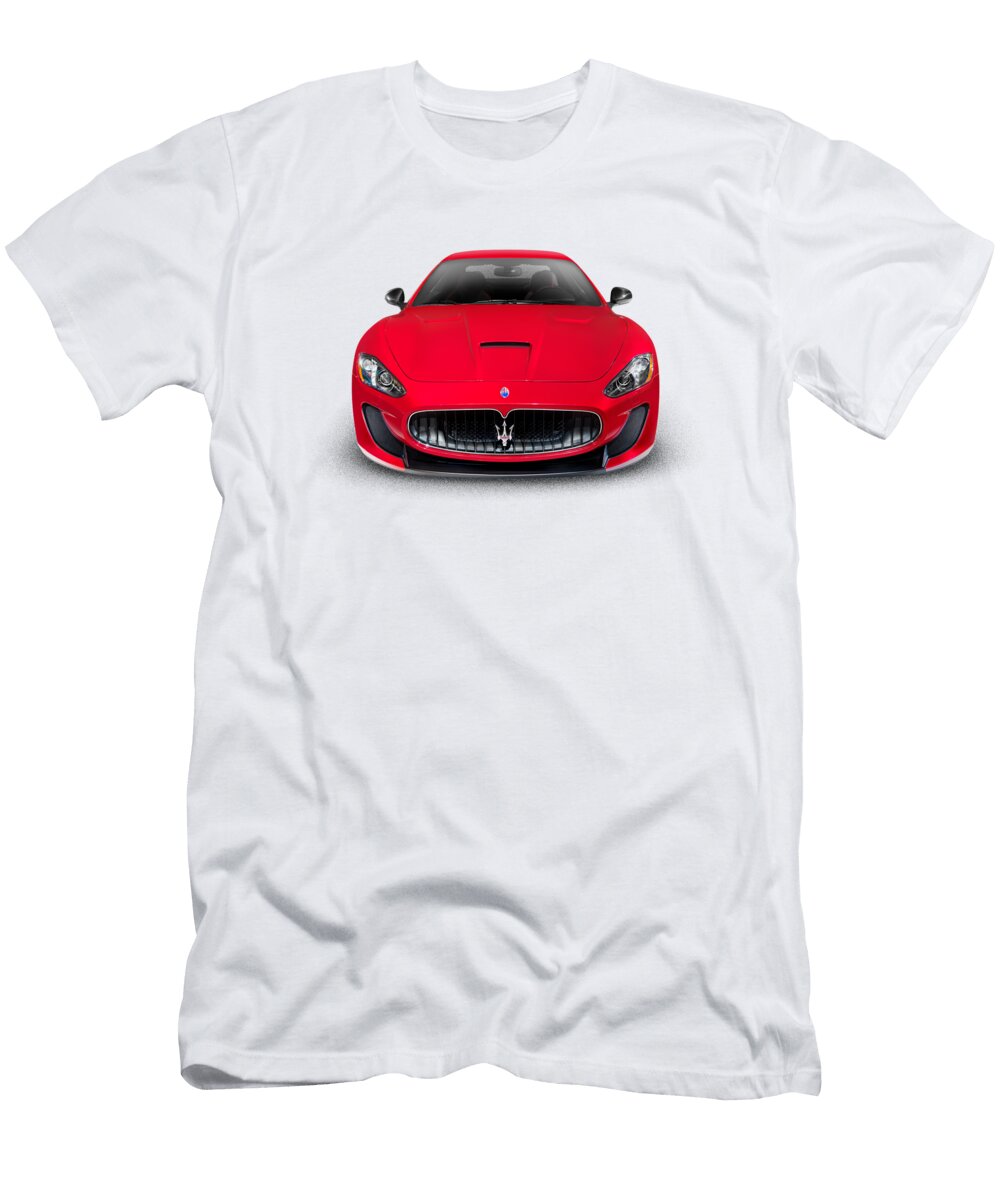 2015 Maserati Granturismo Mc Centennial Edition Luxury Car Front Aleksey Maxim Maximimages Prints T-Shirt