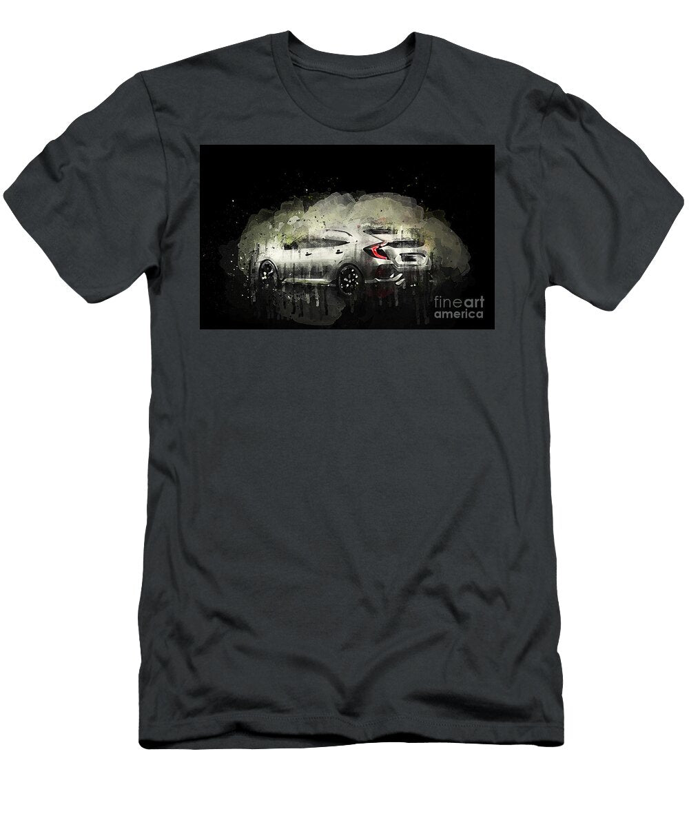 2016 Honda Civic Hatchback Prototype Lisa Von T-Shirt