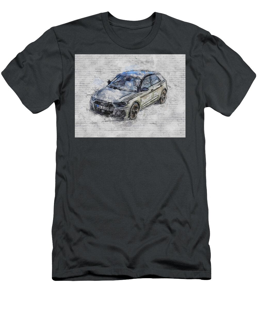 2019 Audi A1 Sportback Gray Hatchback German Cars Ashtyn Treutel T-Shirt