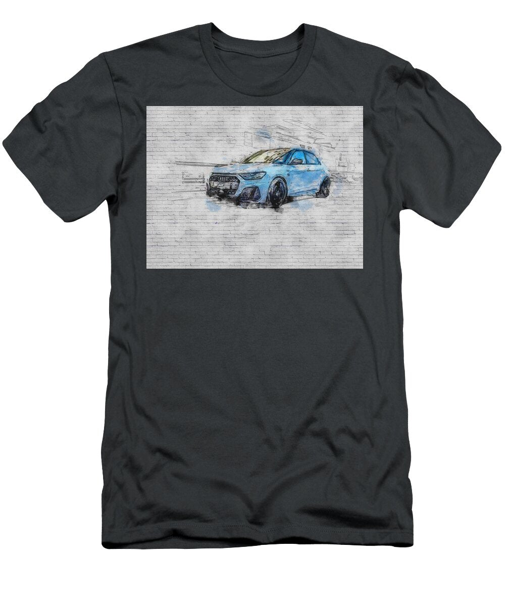2020 Audi A1 Abt White Hatchback Exterior New German Cars Ashtyn Treutel T-Shirt