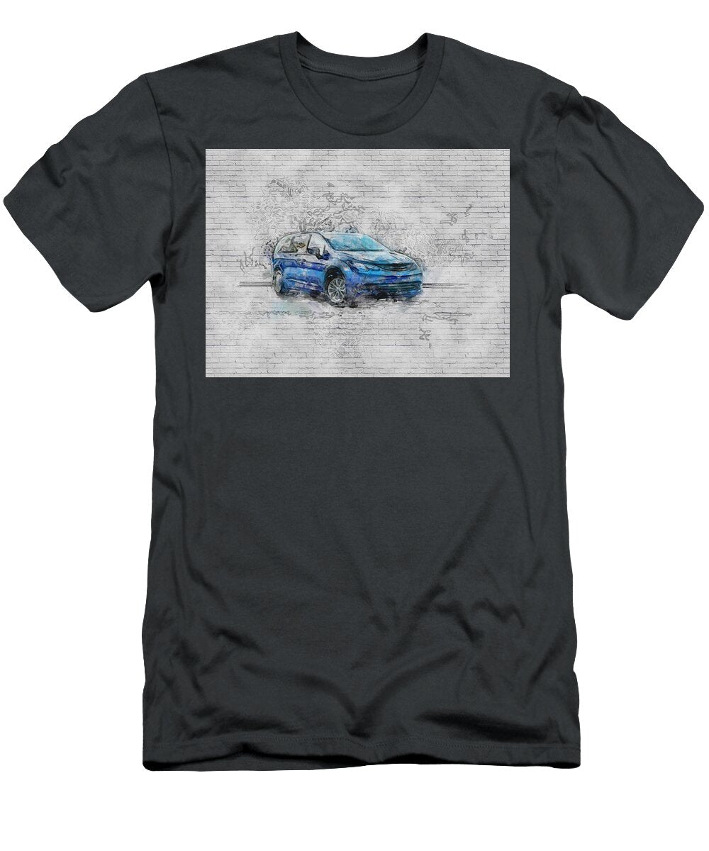 2020 Chrysler Voyager Blue Minivan Exterior New American Cars Ashtyn Treutel T-Shirt