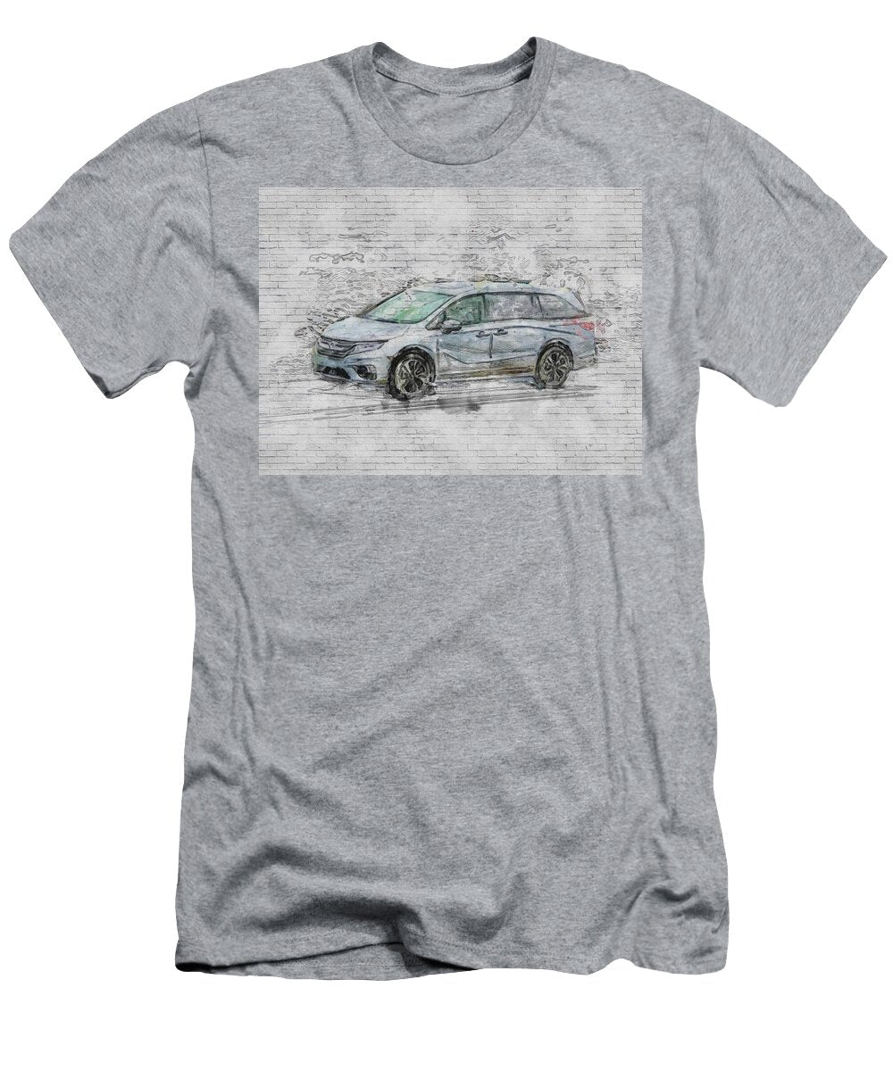 2020 Honda Odyssey Exterior Silver Minivan New Japanese Cars Ashtyn Treutel T-Shirt