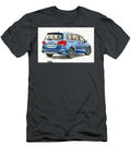 2020 Kia Sedona Exterior Rear View Blue Minivan Lowell Harann T-Shirt