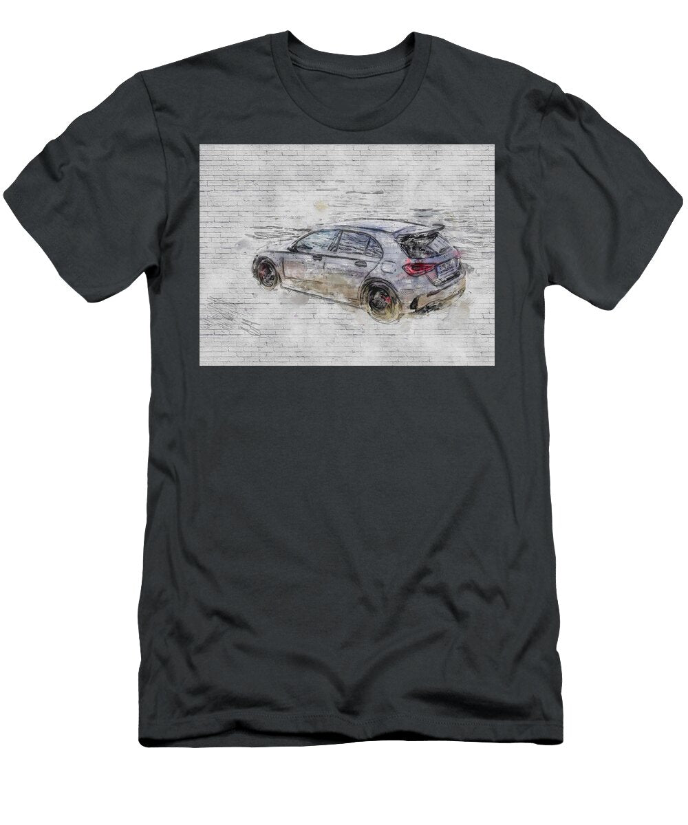 2020 Mercedes Amg A45 4matic W177 Exterior Side Gray Hatchback New German Cars Mercedes Ashtyn Treutel T-Shirt