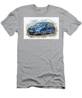 2020 Subaru Impreza Front View Exterior Blue Hatchback Lowell Harann T-Shirt