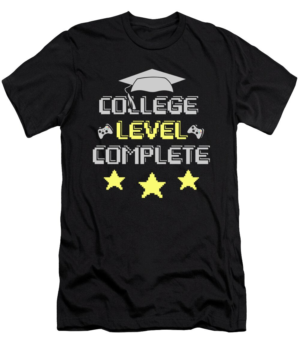 2021 College Level Complete Gamer Graduation Giftss Eboni Dabila T-Shirt
