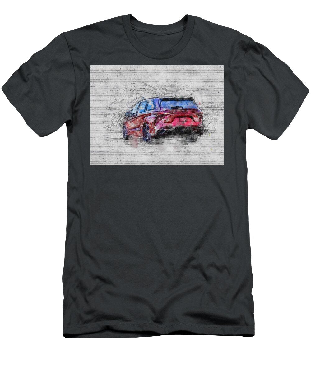 2021 Toyota Sienna Exterior Rear Xse Red Minivan New Japanese Cars Ashtyn Treutel T-Shirt