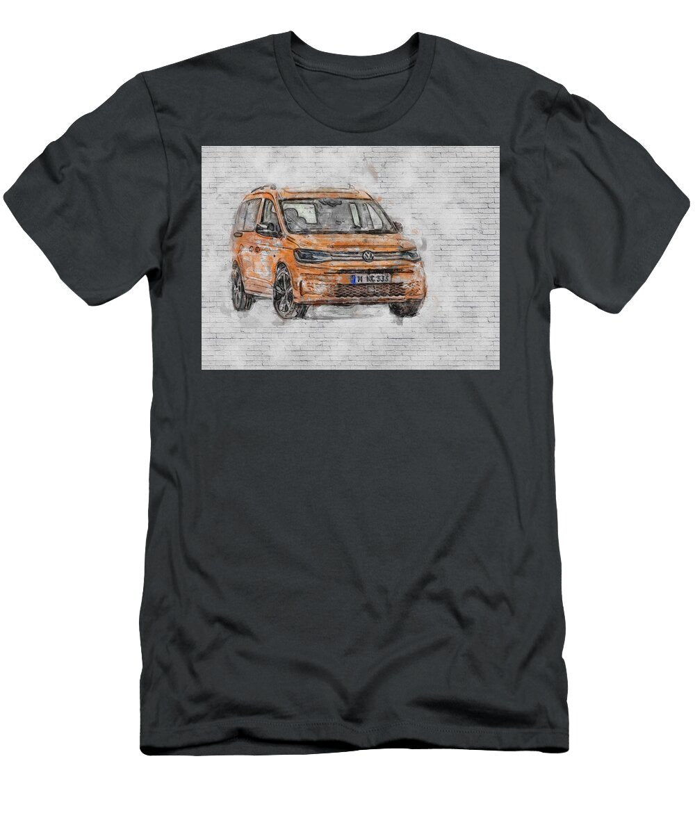 2021 Volkswagen Caddy Exterior New Bronze Minivan German Cars Ashtyn Treutel T-Shirt