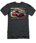 2022 Isolated Honda Civic Type R Race Track High Performance Hatchback Lowell Harann T-Shirt