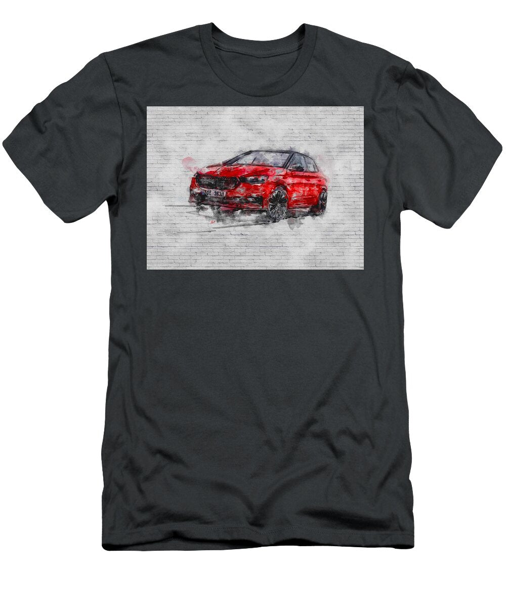 2022 Skoda Fabia Monte Carlo Exterior Red Hatchback New Czech Cars Ashtyn Treutel T-Shirt