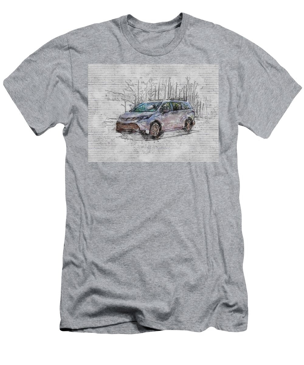 2022 Toyota Sienna Woodland Special Edition Exterior Gray Minivan New Japanese Cars Ashtyn Treutel T-Shirt
