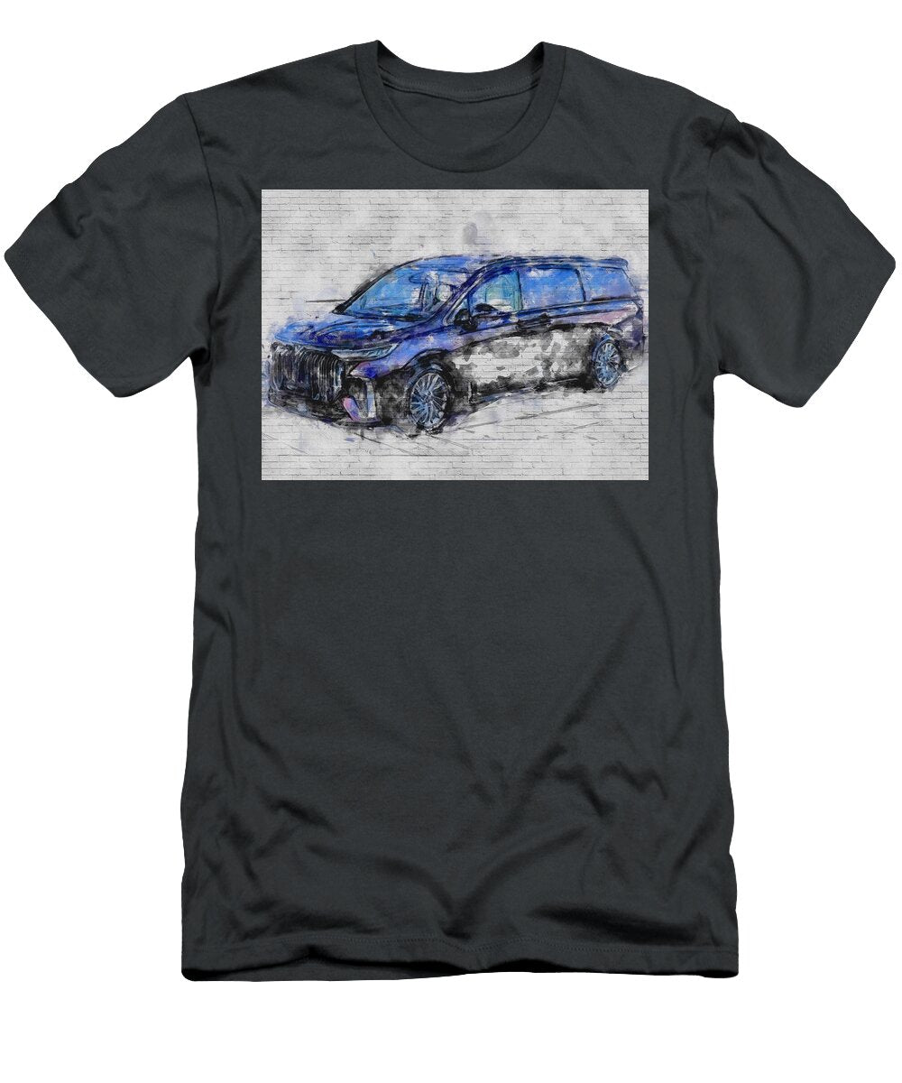 2022 Voyah Dreamer Mpv Exterior Minivan Black Chinese Cars Ashtyn Treutel T-Shirt