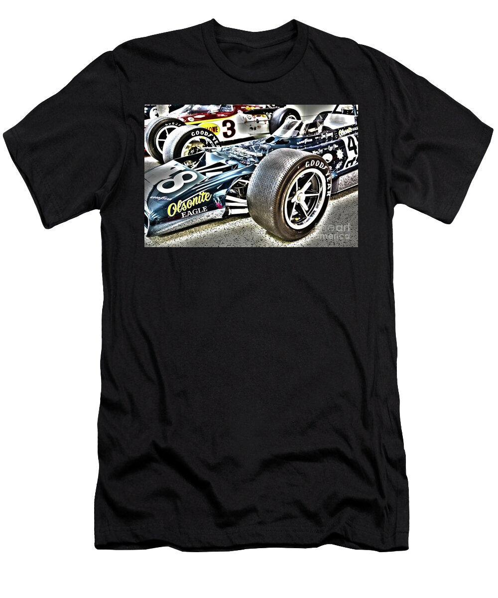 21 Indy Race Car Museum Elite Image Photography By Chad Mcdermott T-Shirt