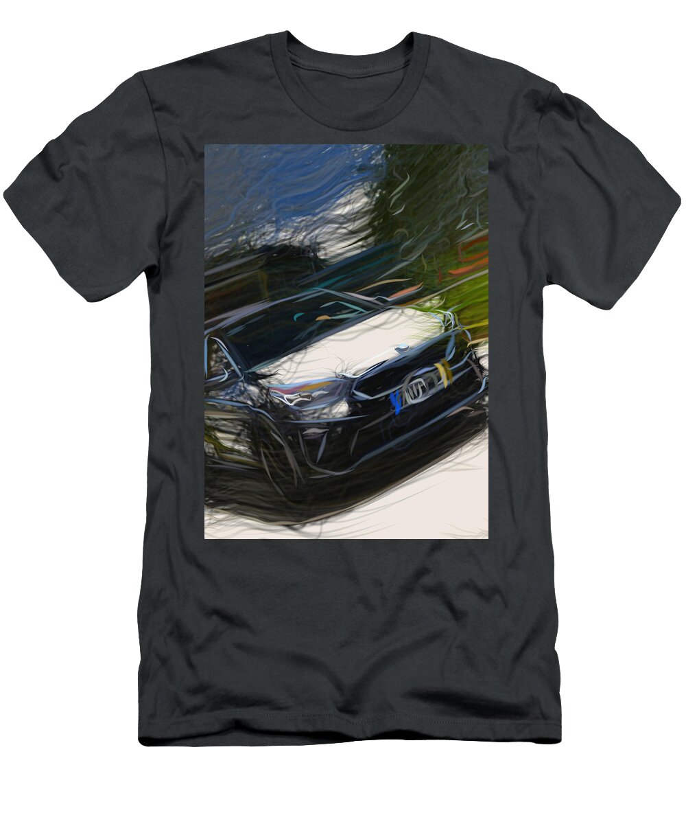 21 Kia Ceed Hatchback Drawing Carstoon Concept T-Shirt