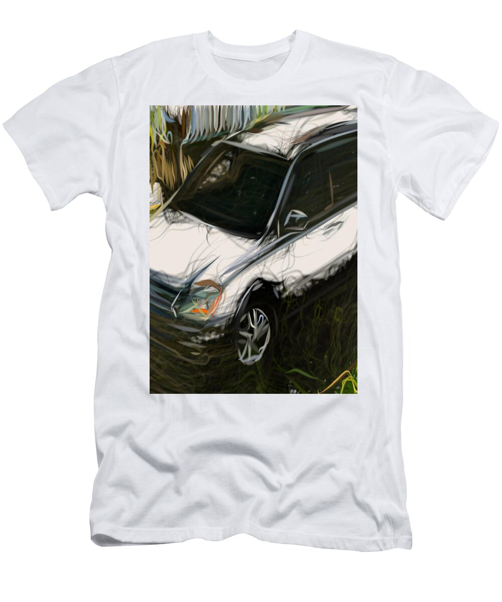 21 Kia Sedona Minivan Drawing Carstoon Concept T-Shirt