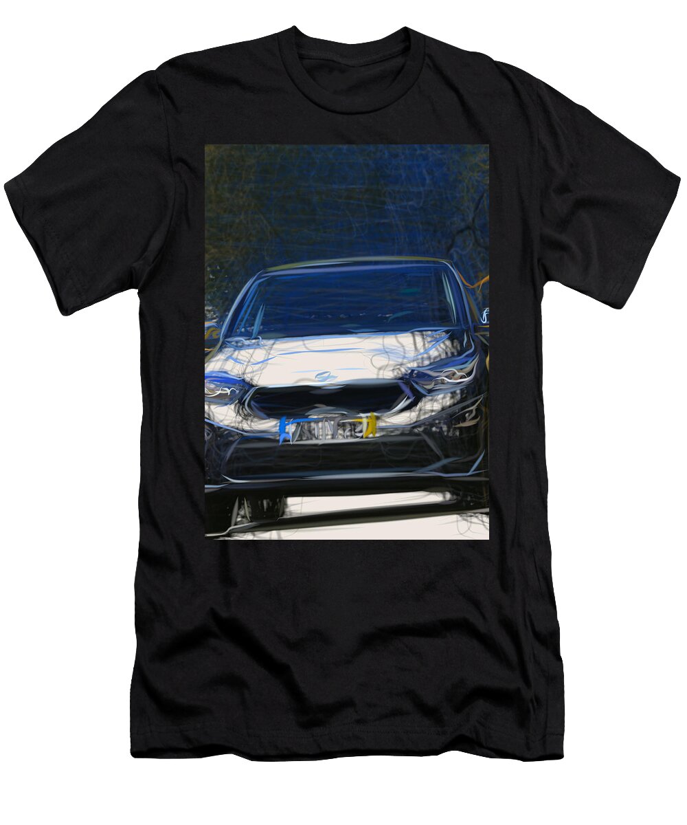 22 Kia Ceed Hatchback Drawing Carstoon Concept T-Shirt