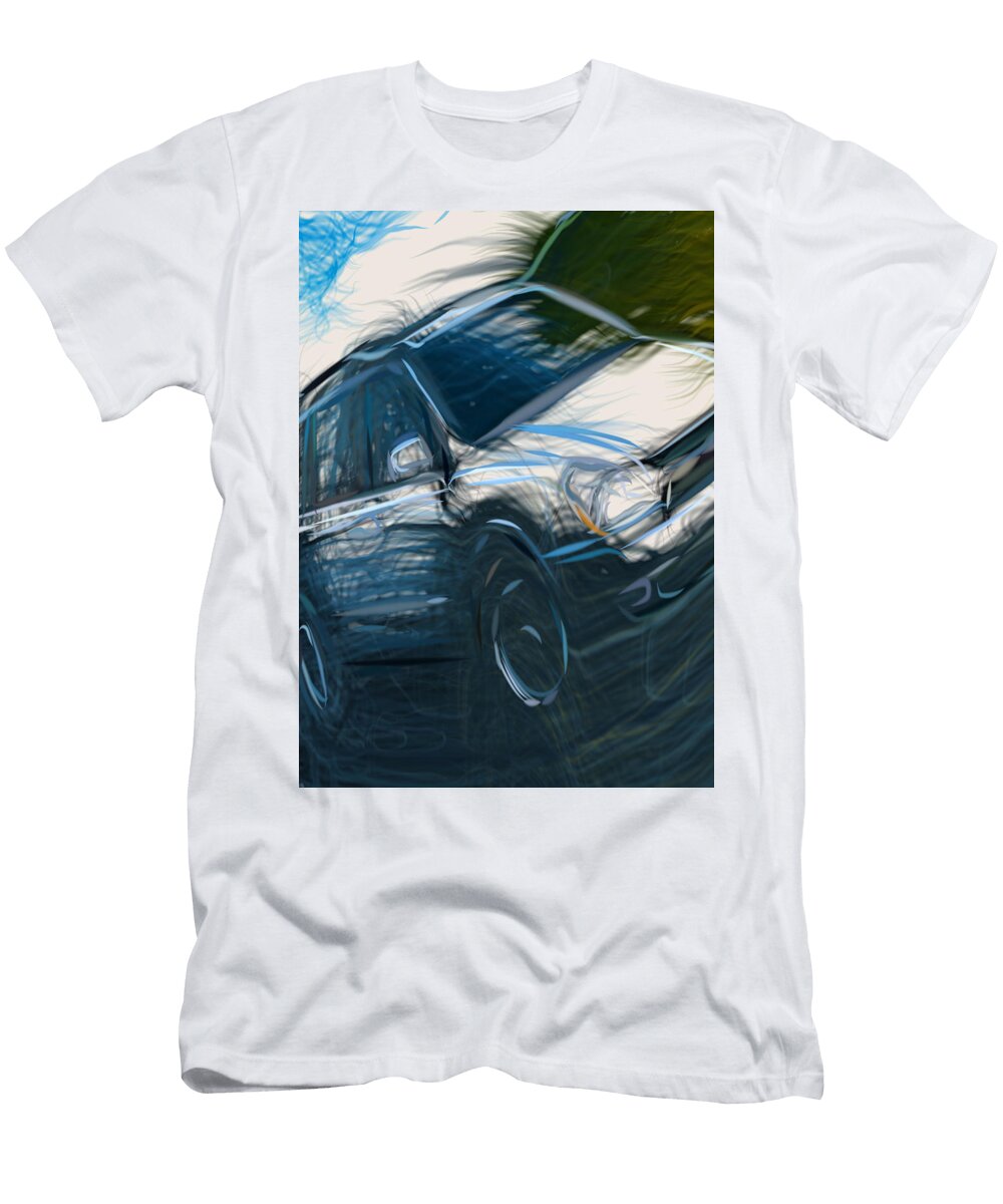 22 Kia Sedona Minivan Drawing Carstoon Concept T-Shirt