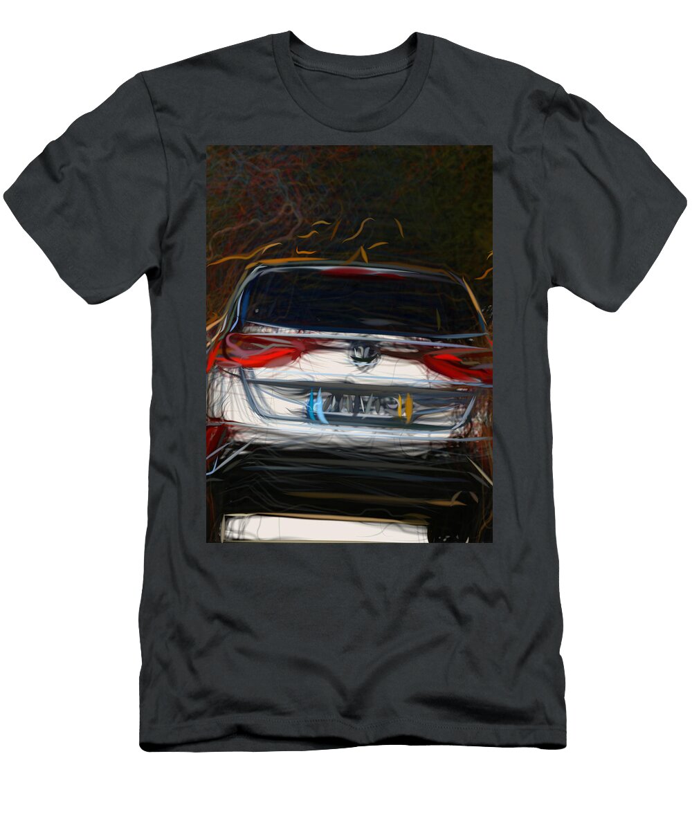 23 Kia Ceed Hatchback Drawing Carstoon Concept T-Shirt