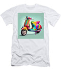 23 Vespa Scooter Art Stephen Smith Galleries T-Shirt