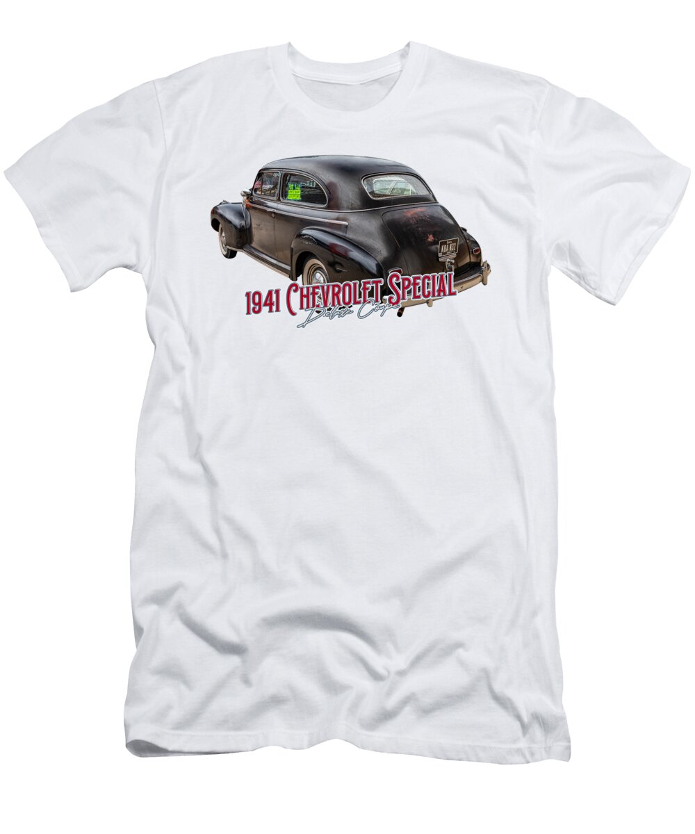 24 1941 Chevrolet Special Deluxe Coupe Gestalt Imagery T-Shirt