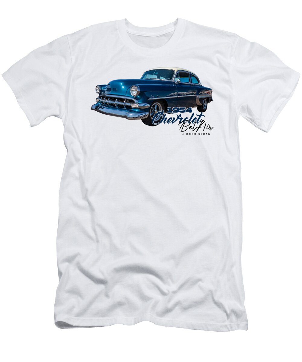 24 1954 Chevrolet Belair 2 Door Sedan Gestalt Imagery T-Shirt