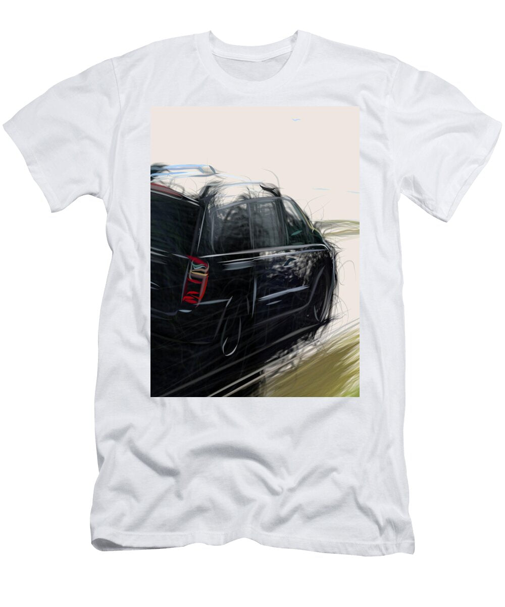 24 Kia Sedona Minivan Drawing Carstoon Concept T-Shirt