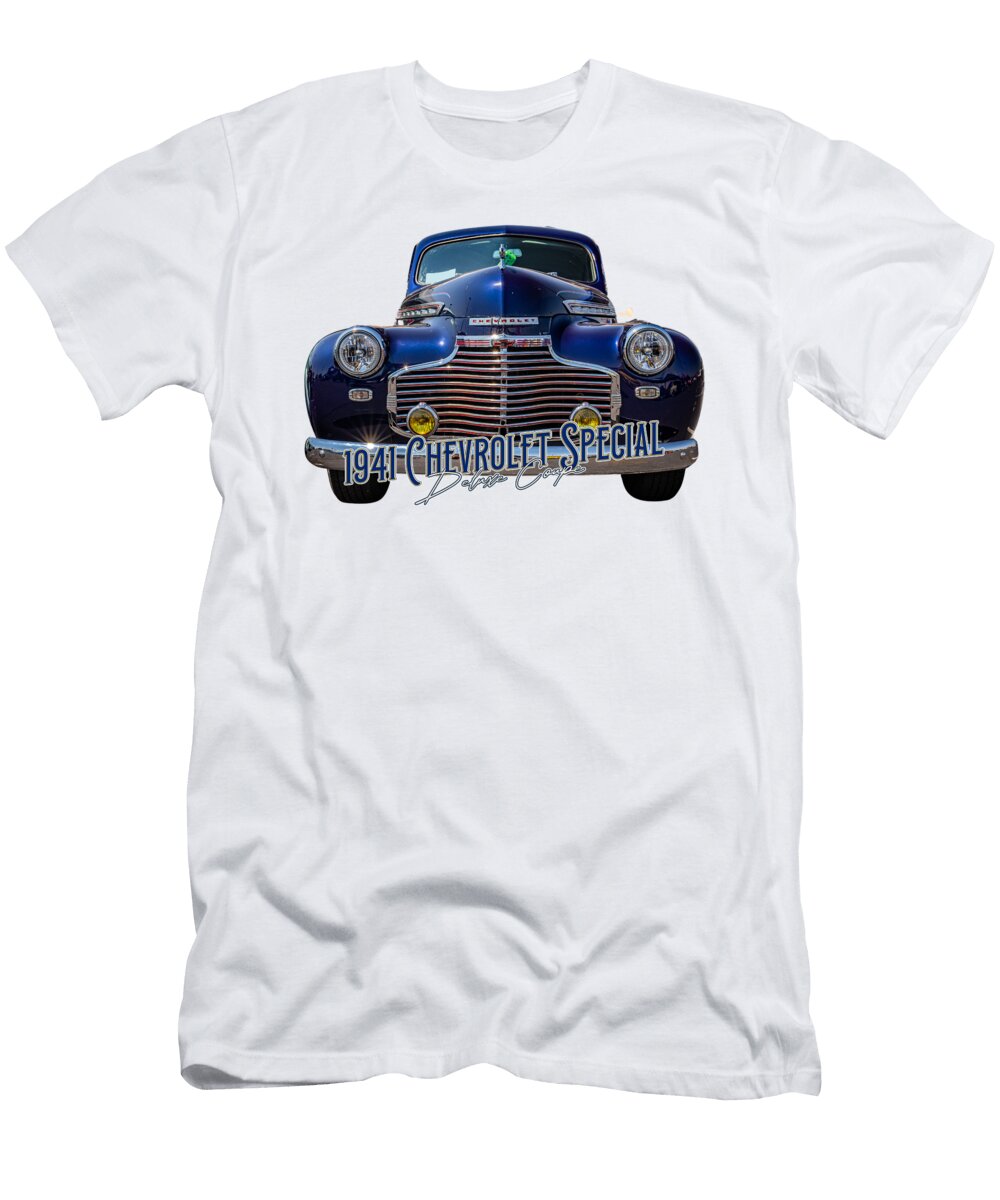 25 1941 Chevrolet Special Deluxe Coupe Gestalt Imagery T-Shirt