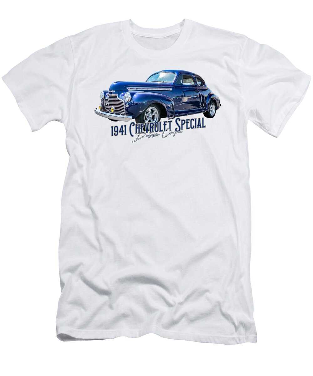 26 1941 Chevrolet Special Deluxe Coupe Gestalt Imagery T-Shirt