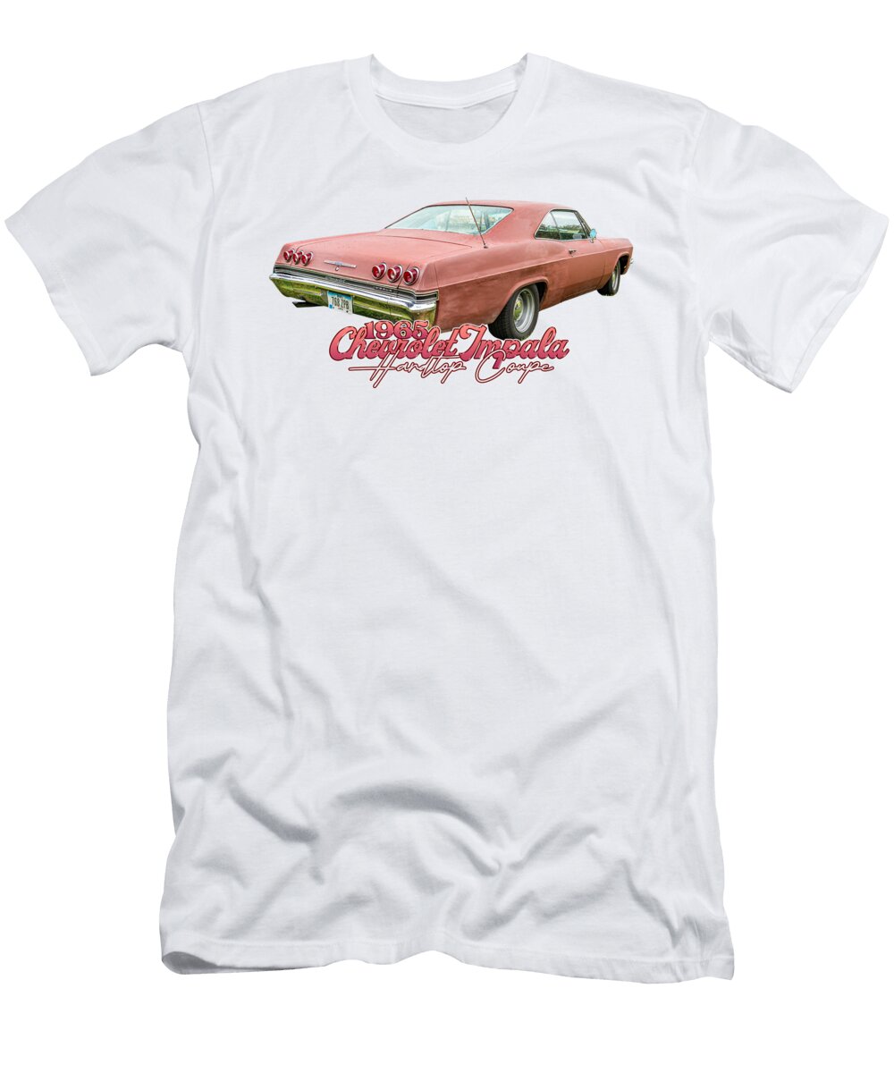 26 1965 Chevrolet Impala Hardtop Coupe Gestalt Imagery T-Shirt