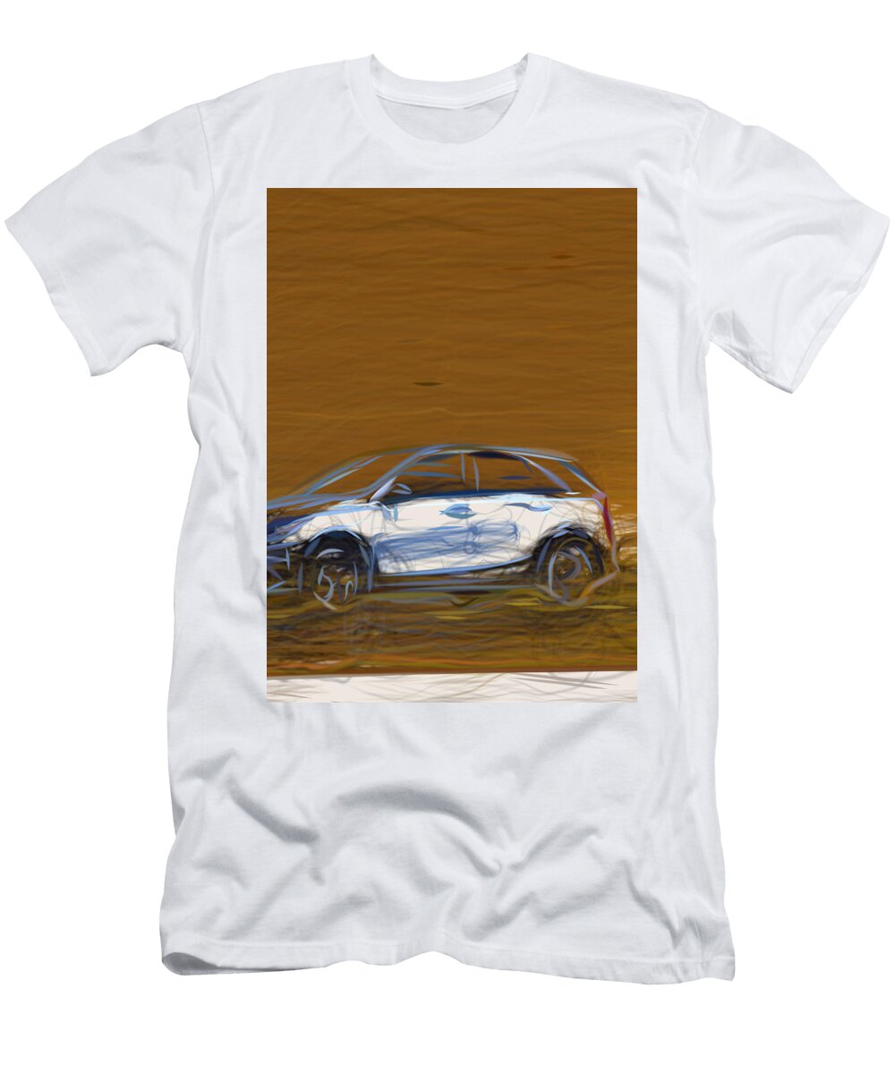 28 Kia Ceed Hatchback Drawing Carstoon Concept T-Shirt