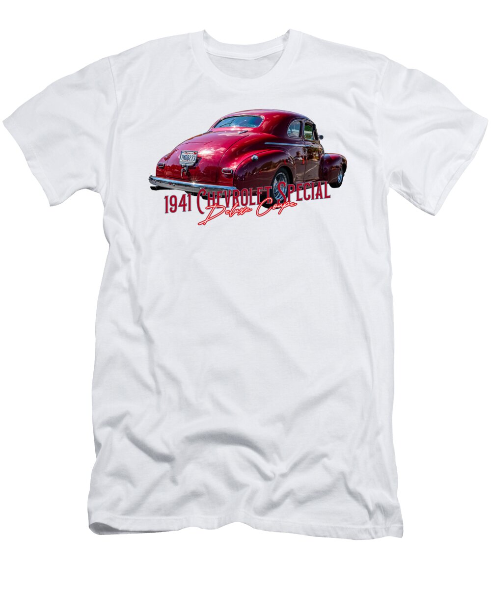 29 1941 Chevrolet Special Deluxe Coupe Gestalt Imagery T-Shirt