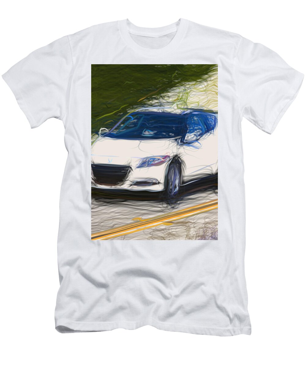 29 Honda Cr Z Hatchback Drawing Carstoon Concept T-Shirt
